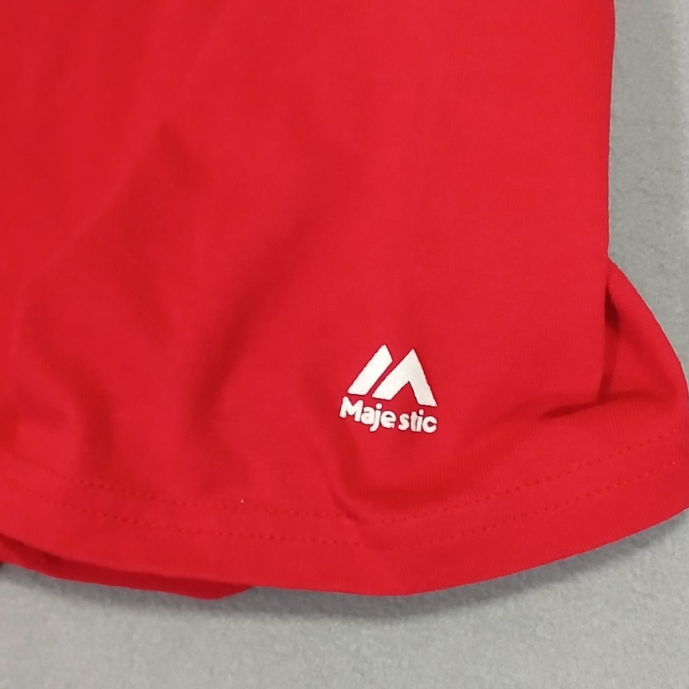 Los Angeles Angels Shirt#28 Adult XL Red Short Sleeve Baseball MLB Mens - Picture 6 of 7